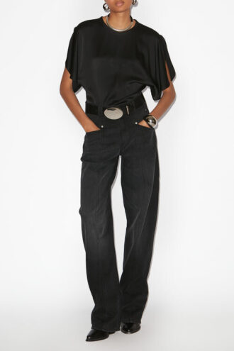 Top in raso Karlita